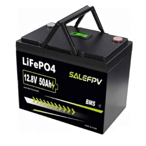 12V 50Ah Lithium Battery with  LCD Display, Upgraded 100A BMS (Fast Delivery,US Stock)